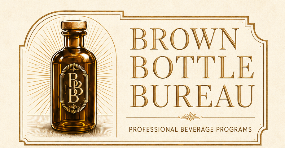 Brown Bottle Bureau — Professional Beverage Programs